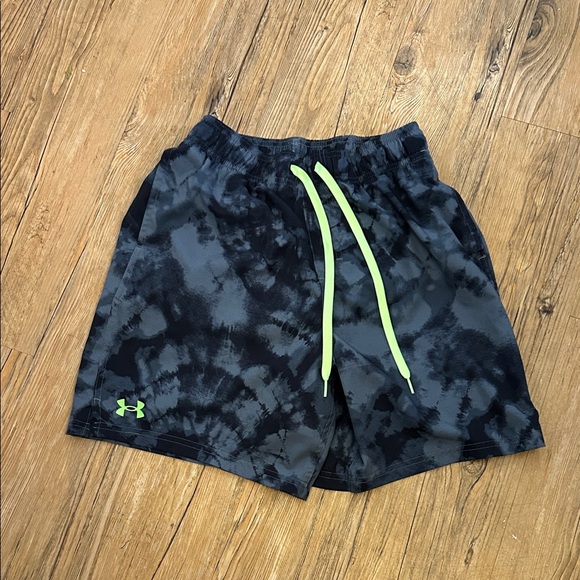 Under Armour Swim Trunks Black/Grey - Picture 1 of 3